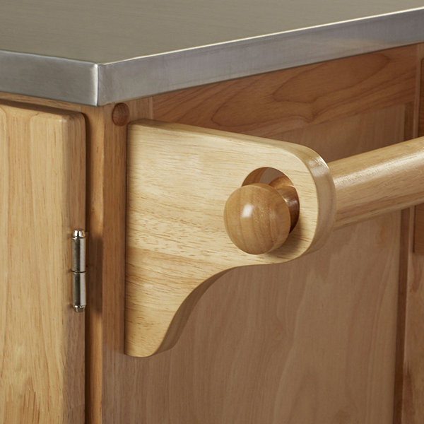 Red Barrel Studio® Kinch 52.5'' Wide Rolling Kitchen Cart with